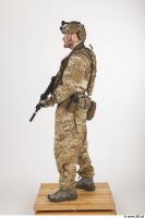 Soldier in American Army Military Uniform 0090